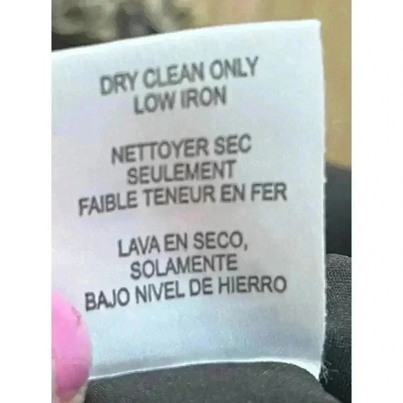 W by Worth Brown Dress with Leopard Details + Gold Sequins, Sleeveless, Size 4 - Picture 7 of 8